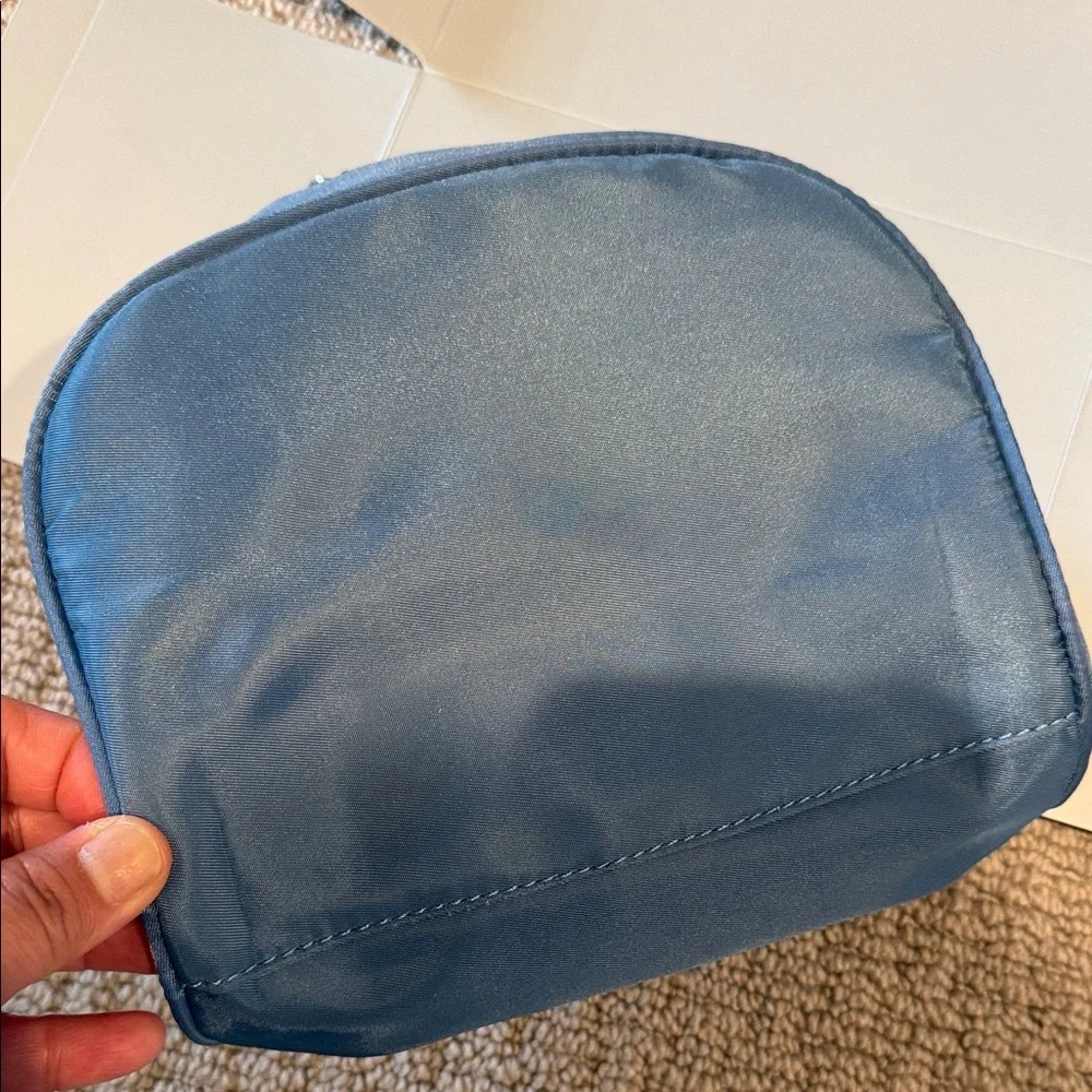 Beauty GWP (Gift with Purchase) Prada Milano Powder Blue Gray Cosmetic case